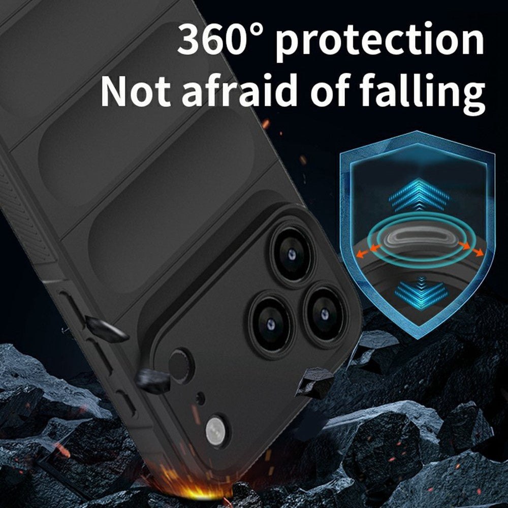 Husa de protectie Techsuit Magic Shield compatibil cu iPhone 17 Pro / iPhone 18 Pro, Roșu