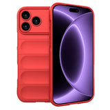 Husa de protectie Techsuit Magic Shield compatibil cu iPhone 17 Pro / iPhone 18 Pro, Roșu