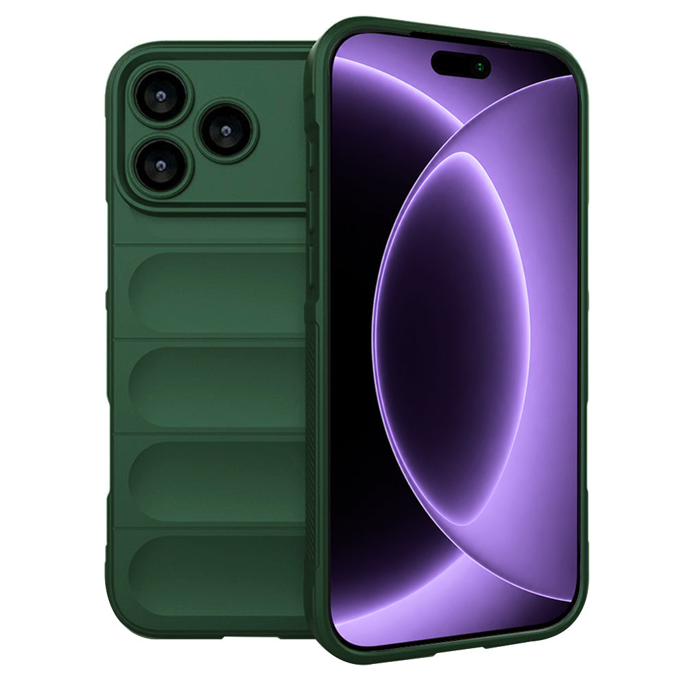 Husa de protectie Techsuit Magic Shield compatibil cu iPhone 17 Pro / iPhone 18 Pro, Verde