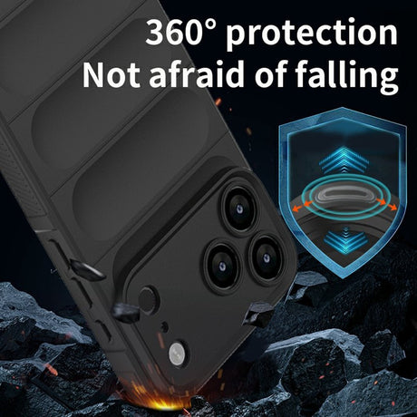 Husa de protectie Techsuit Magic Shield compatibil cu iPhone 17 Pro / iPhone 18 Pro, Negru