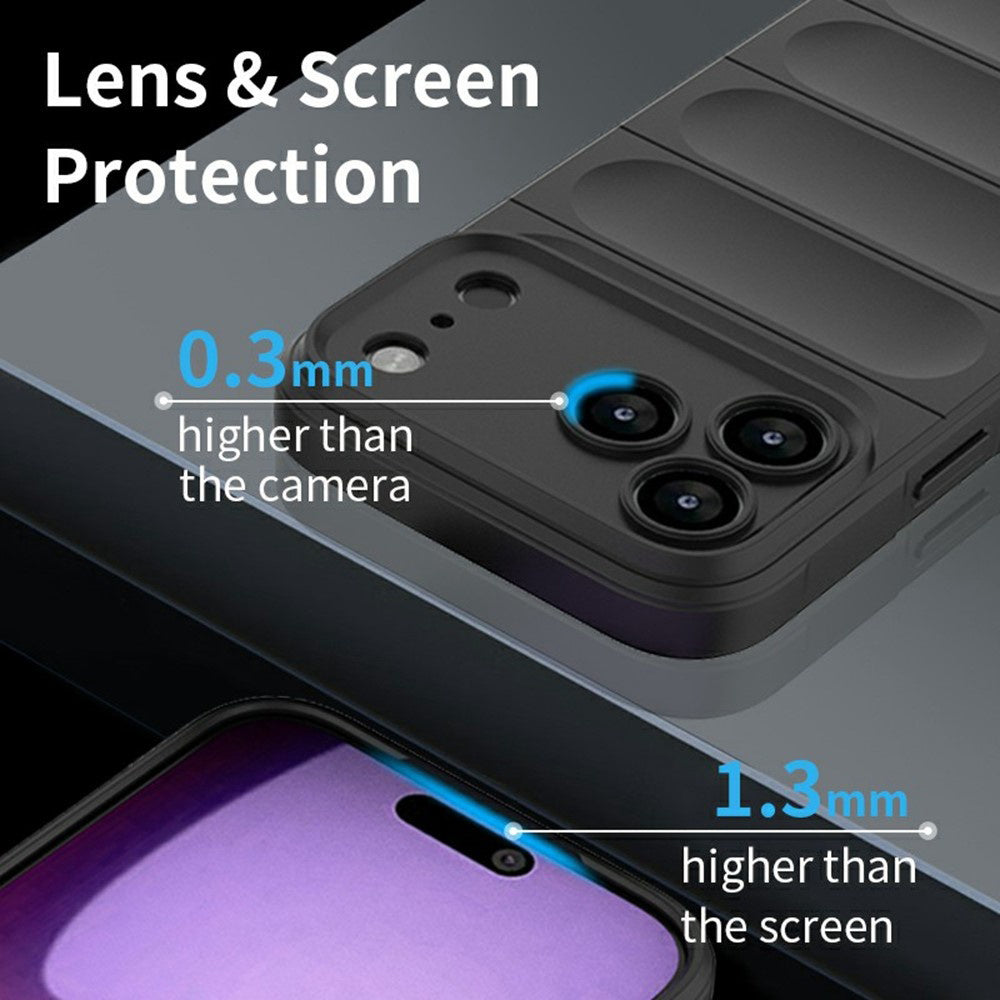 Husa de protectie Techsuit Magic Shield compatibil cu iPhone 17 Pro Max / iPhone 18 Pro Max, Roșu