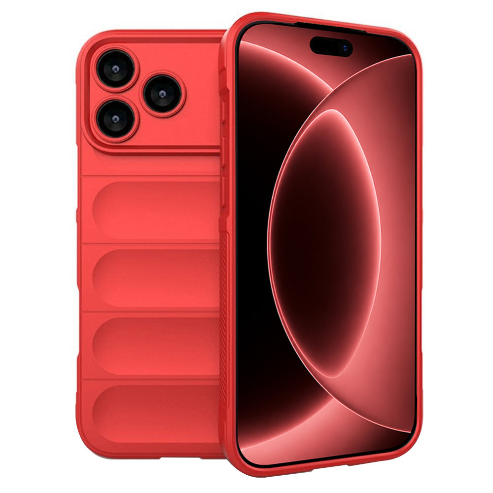 Husa de protectie Techsuit Magic Shield compatibil cu iPhone 17 Pro Max / iPhone 18 Pro Max, Roșu