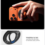 Suport Inel Spigen Dual Pop MagSafe S (AMP11736), Silicon, Gri