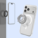 Suport Inel Spigen Dual Pop MagSafe S (AMP11736), Silicon, Gri