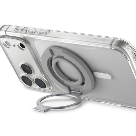 Suport Inel Spigen Dual Pop MagSafe S (AMP11736), Silicon, Gri