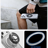 Suport Inel Spigen Dual Pop MagSafe S (AMP11735), Silicon, Negru