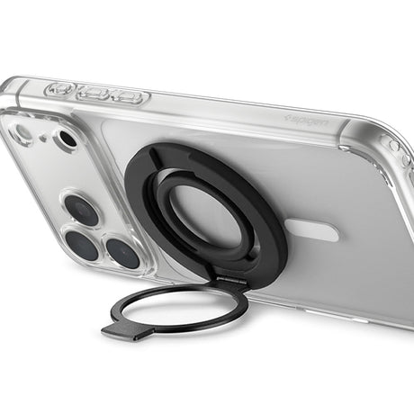 Suport Inel Spigen Dual Pop MagSafe S (AMP11735), Silicon, Negru