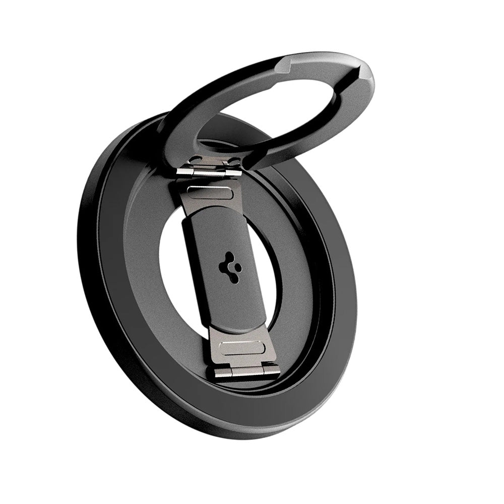 Suport Inel Spigen O-Mag OM108 (AMP11739), Magnetic, 360° Rotație, Negru
