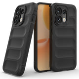 Husa de protectie Techsuit Magic Shield compatibil cu Oppo Reno16 / Reno16 Pro, Negru