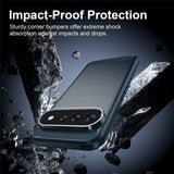 Husa de protectie Techsuit Carbon Silicone compatibil cu Google Pixel 11 / Pixel 11 Pro, Albastru