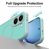Husa de protectie Techsuit HaloFrost II MagSafe compatibil cu Samsung Galaxy S26 FE, Verde Menta