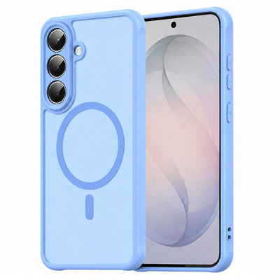 Husa de protectie Techsuit HaloFrost II MagSafe compatibil cu Samsung Galaxy S26 FE, Albastru