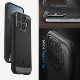 Husa de protectie Spigen Rugged Armor compatibil cu Xiaomi 17T Pro, Negru