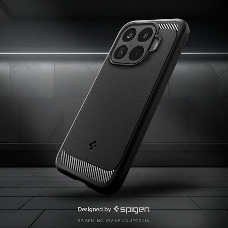 Husa de protectie Spigen Rugged Armor compatibil cu Xiaomi 17T Pro, Negru