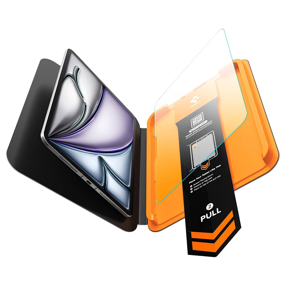 Folie de protectie tableta Spigen compatibil cu iPad Air 11 (2024), Transparent