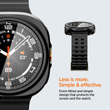 Husa smartwatch Spigen compatibil cu Samsung Galaxy Watch Ultra 2, Negru