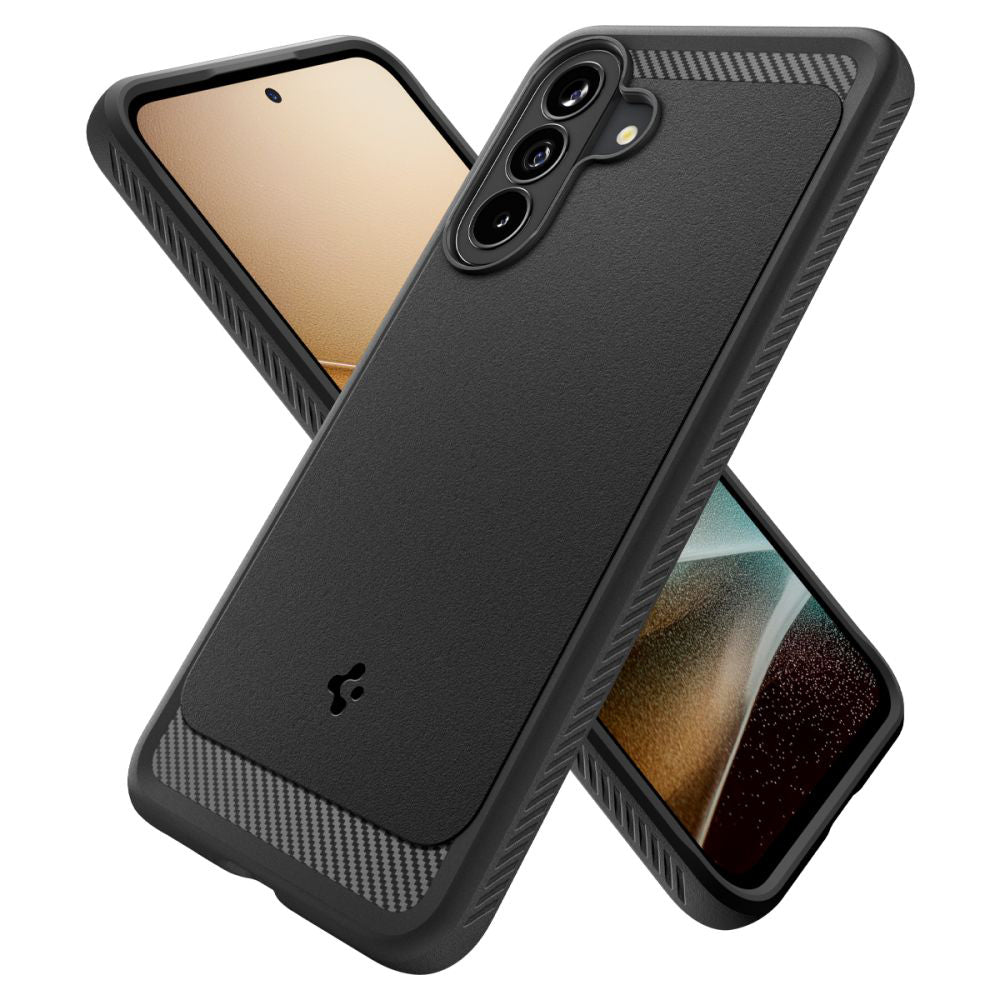 Husa de protectie Spigen Rugged Armor compatibil cu Samsung Galaxy A27 5G, Negru