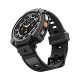 Husa smartwatch Spigen compatibil cu Samsung Galaxy Watch Ultra 2, Negru