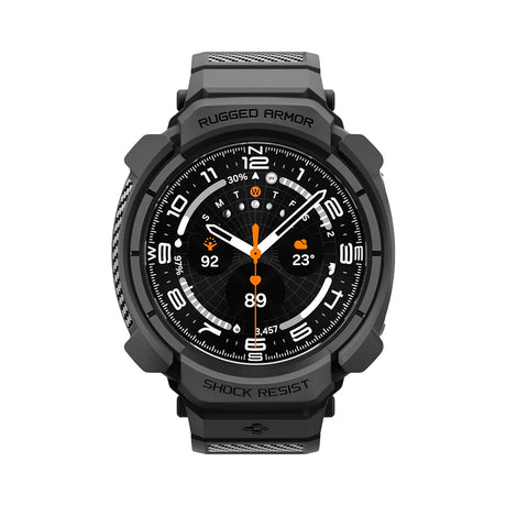 Husa smartwatch Spigen compatibil cu Samsung Galaxy Watch Ultra 2, Negru