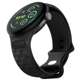 Curea smartwatch Spigen compatibil cu Google Pixel Watch 5 / Watch 4 / Watch 3 45mm, Negru