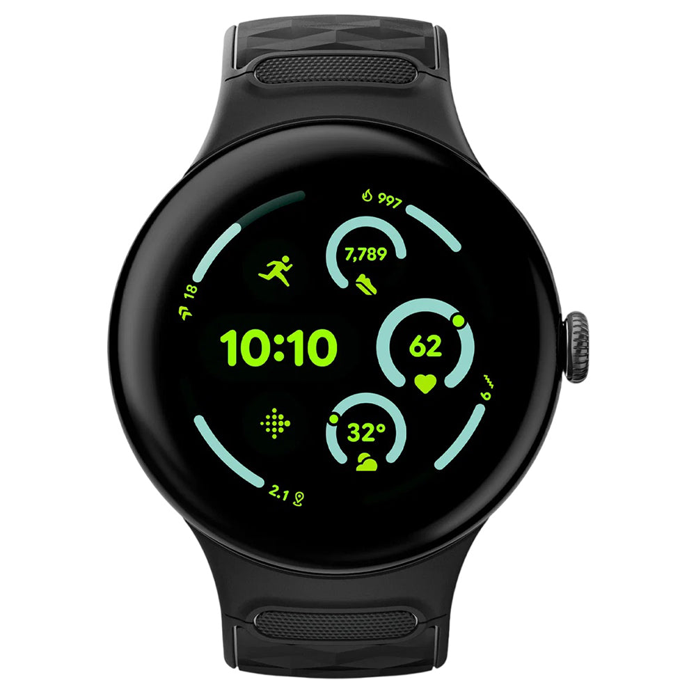 Curea smartwatch Spigen compatibil cu Google Pixel Watch 5 / Watch 4 / Watch 3 45mm, Negru
