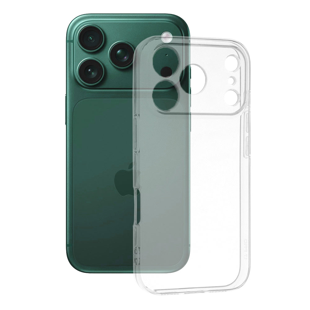 Husa de protectie Techsuit Clear Silicone compatibil cu iPhone 17 Pro / iPhone 18 Pro, Transparent