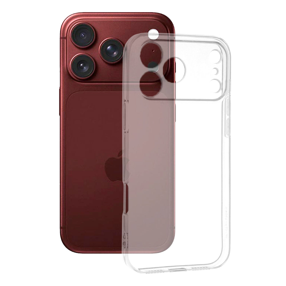 Husa de protectie Techsuit Clear Silicone compatibil cu iPhone 17 Pro Max / iPhone 18 Pro Max, Transparent