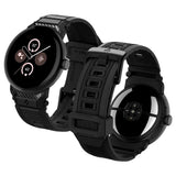 Curea smartwatch Spigen compatibil cu Google Pixel Watch 3 45mm / Watch 4 45mm / Watch 5 45mm, Negru