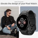 Curea smartwatch Spigen compatibil cu Google Pixel Watch / Watch 2 / Watch 3 41mm, Negru