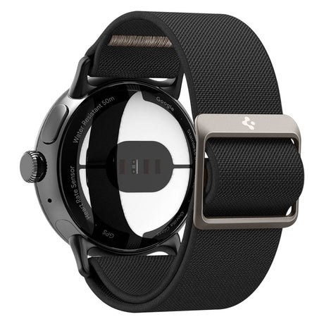 Curea smartwatch Google Pixel Watch compatibil cu Watch 3 / Watch 4 / Watch 5 45mm, Negru
