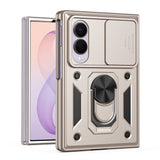 Husa de protectie Techsuit CamShield Series compatibil cu Samsung Galaxy Z Fold8, Auriu