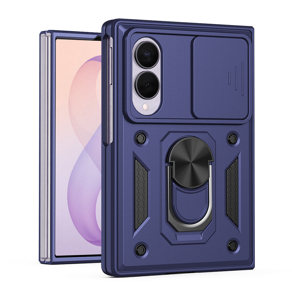 Husa de protectie Techsuit CamShield Series compatibil cu Samsung Galaxy Z Fold8, Albastru