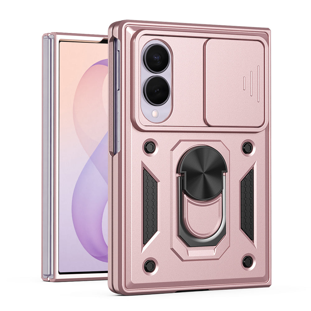 Husa de protectie Techsuit CamShield Series compatibil cu Samsung Galaxy Z Fold8, Roz