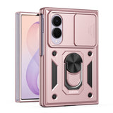 Husa de protectie Techsuit CamShield Series compatibil cu Samsung Galaxy Z Fold8, Roz