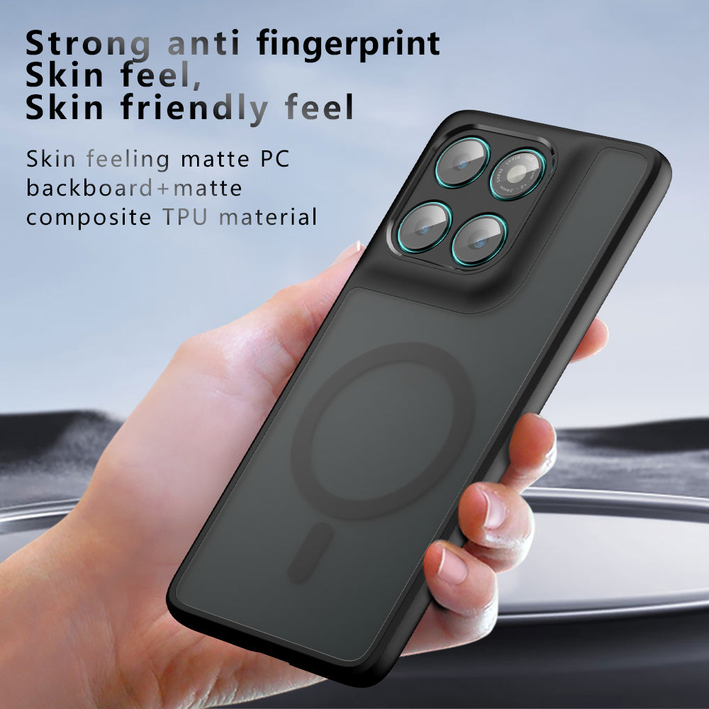 Husa de protectie Techsuit PureFrost MagSafe compatibil cu Motorola Edge 70 Max, Negru Frost
