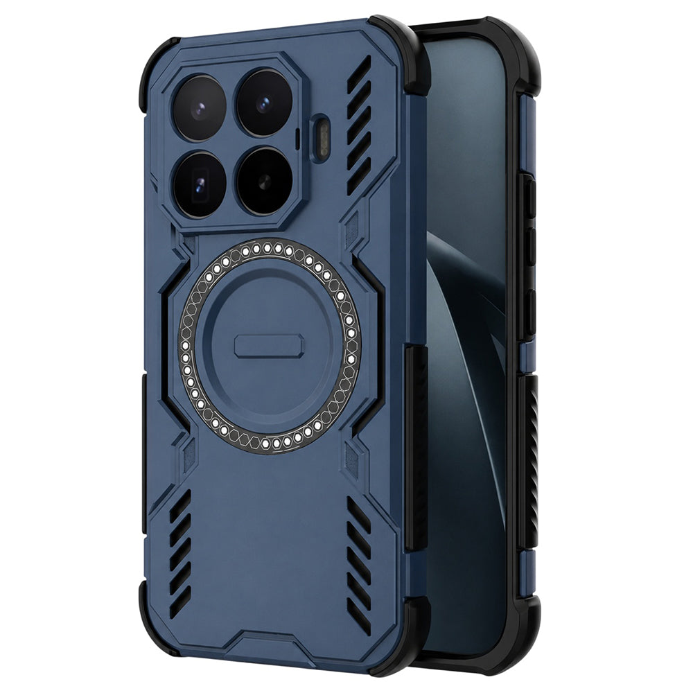 Husa de protectie Techsuit ArmorMag compatibil cu Xiaomi 17T, Albastru