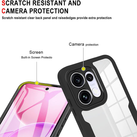Husa de protectie Techsuit ColorVerse 360 Series compatibil cu Oppo Reno16 F / Reno16 FS, Mov