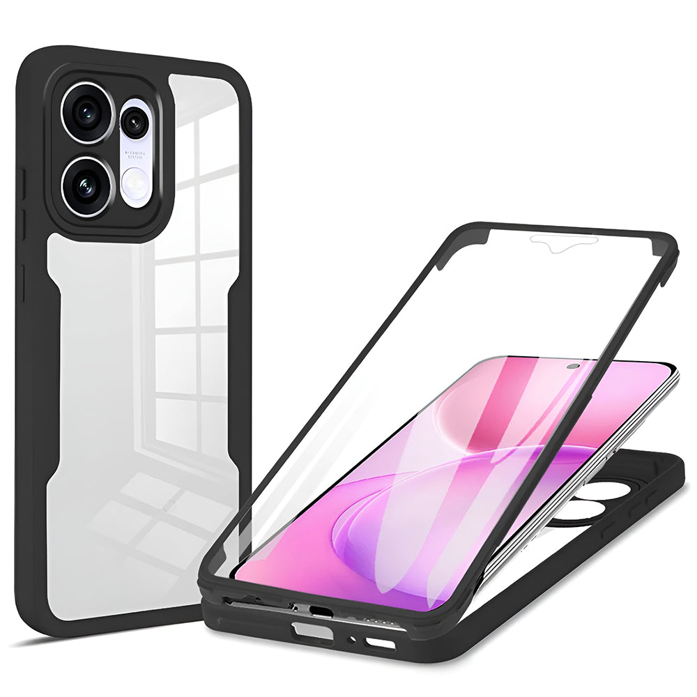 Husa de protectie Techsuit ColorVerse 360 Series compatibil cu Oppo Reno16 F / Reno16 FS, Negru