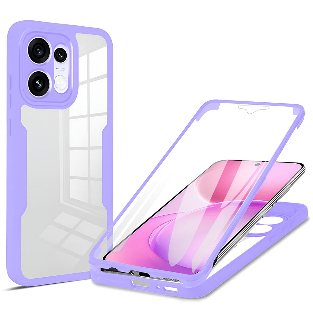 Husa de protectie Techsuit ColorVerse 360 Series compatibil cu Oppo Reno16 / Reno16 Pro, Mov
