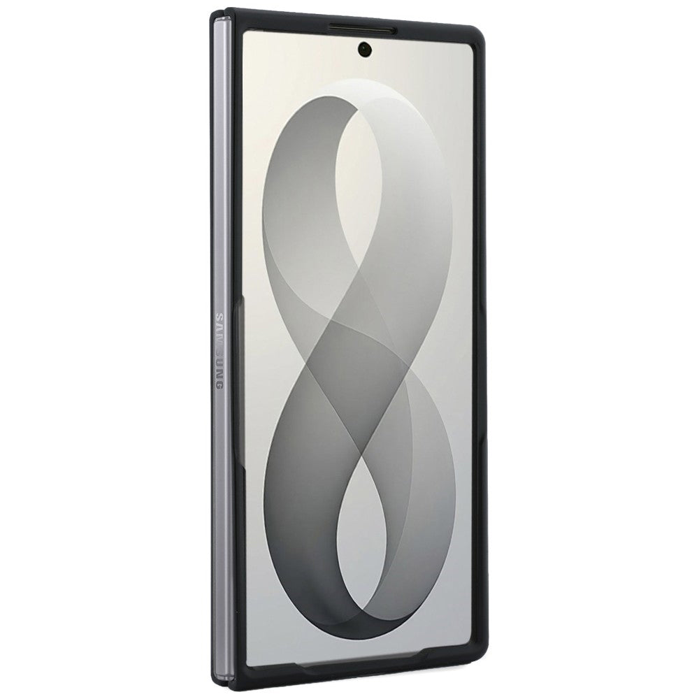 Husa de protectie Guess Ring Stand compatibil cu Samsung Galaxy Z Fold8 Ultra, Bej