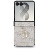 Husa de protectie Guess Hardcase 4G compatibil cu Samsung Galaxy Z Flip8, Roz