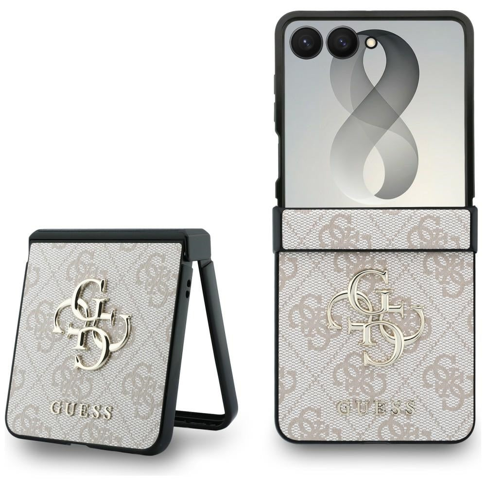 Husa de protectie Guess Hardcase 4G compatibil cu Samsung Galaxy Z Flip8, Roz