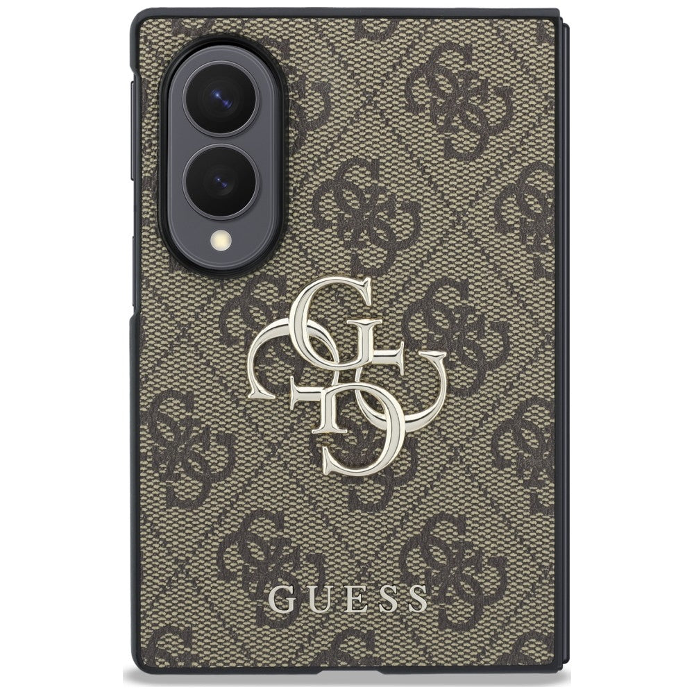 Husa de protectie Guess Hardcase 4G Big Logo compatibil cu Samsung Galaxy Z Fold8, Maro