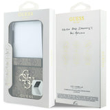 Husa de protectie Guess Hardcase 4G compatibil cu Samsung Galaxy Z Flip8, Maro