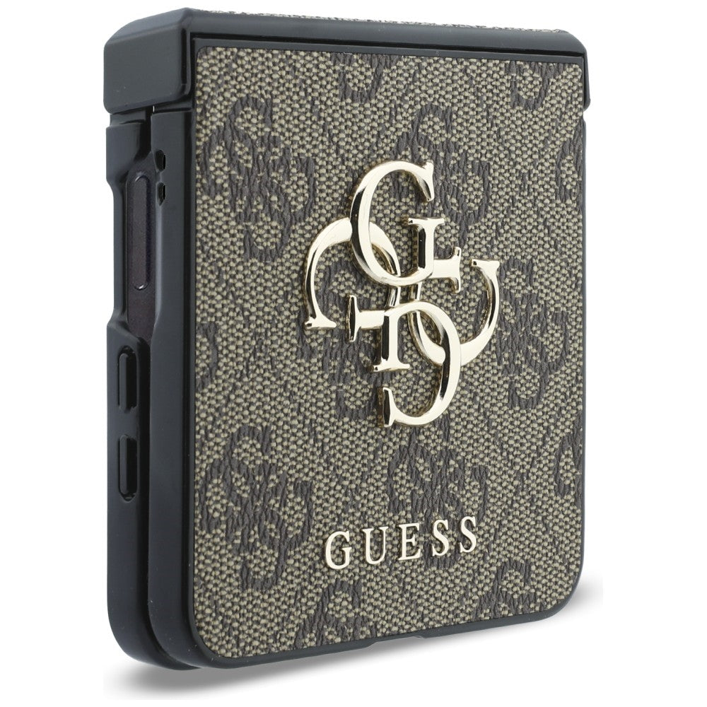 Husa de protectie Guess Hardcase 4G compatibil cu Samsung Galaxy Z Flip8, Maro