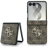 Husa de protectie Guess Hardcase 4G compatibil cu Samsung Galaxy Z Flip8, Maro