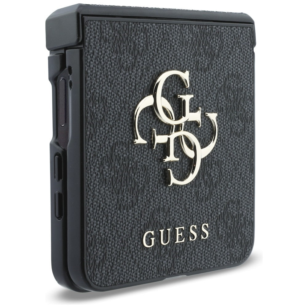 Husa de protectie Guess Hardcase 4G compatibil cu Samsung Galaxy Z Flip8, Negru