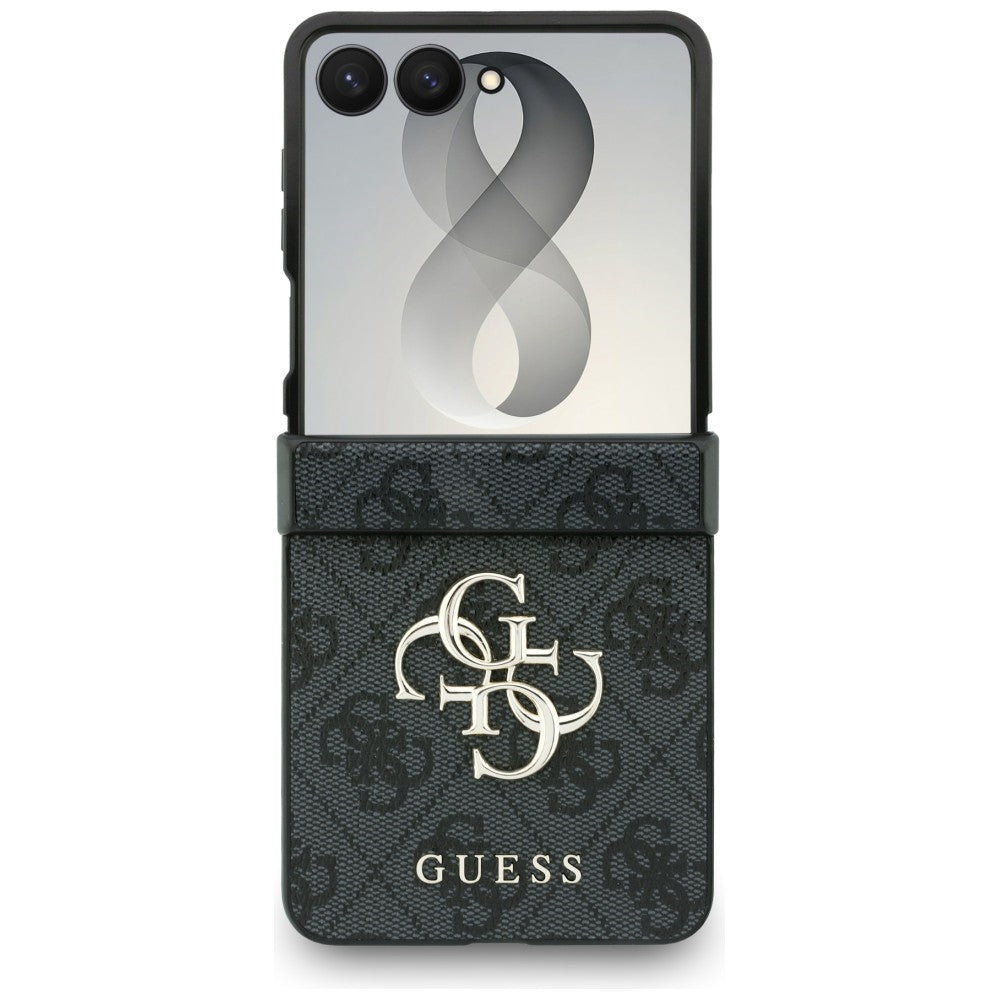 Husa de protectie Guess Hardcase 4G compatibil cu Samsung Galaxy Z Flip8, Negru