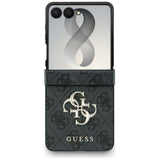 Husa de protectie Guess Hardcase 4G compatibil cu Samsung Galaxy Z Flip8, Negru