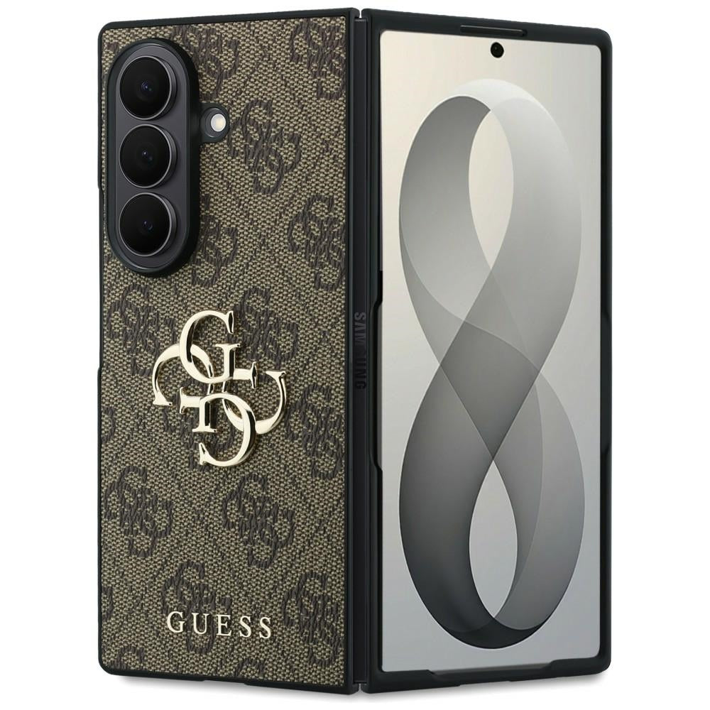 Husa de protectie Guess Hardcase 4G compatibil cu Samsung Galaxy Z Fold8 Ultra, Maro